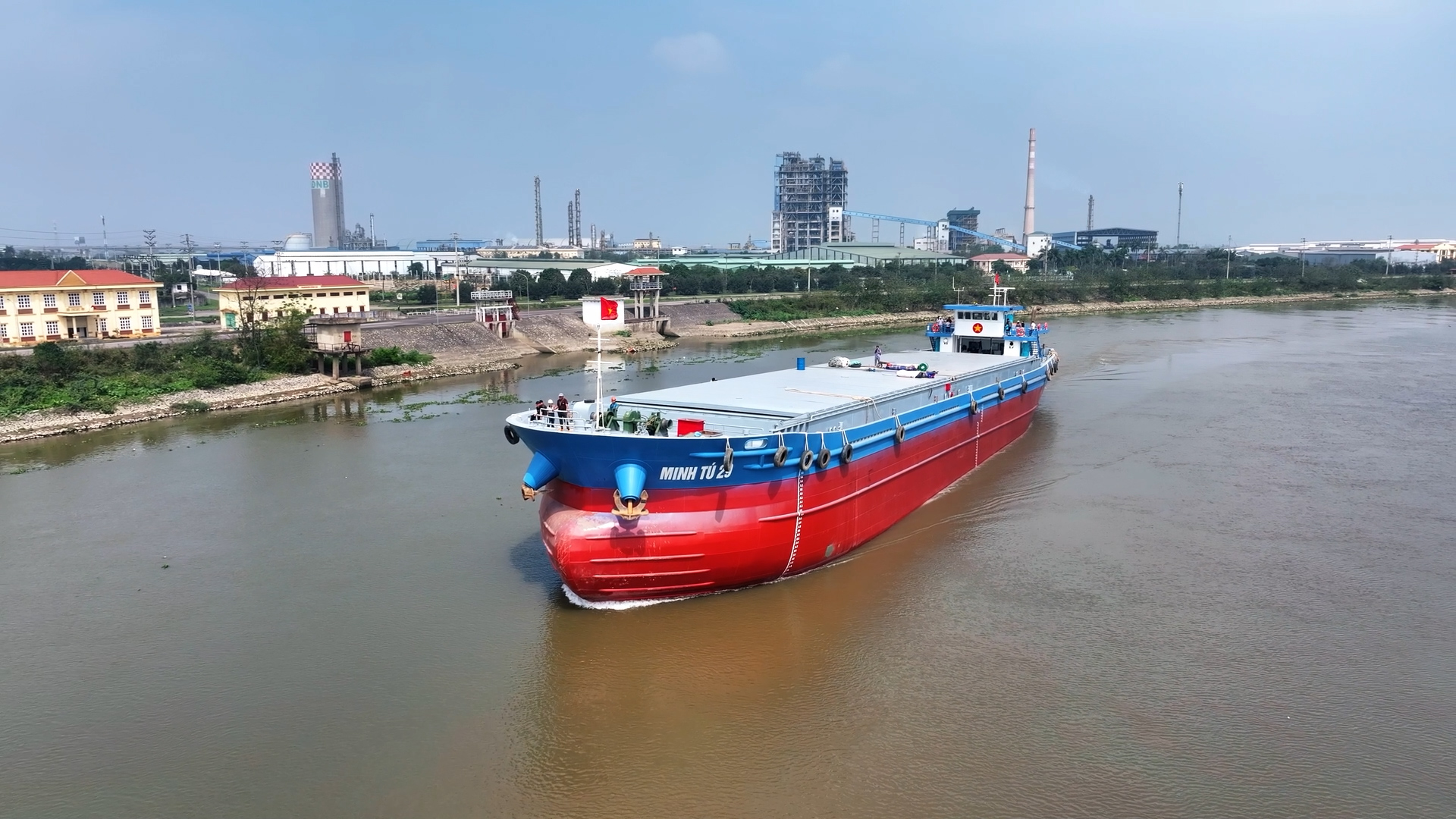 Nanibi Cung Cấp Động Cơ Weichai Cho Tàu Vận Tải Minh Tú 29