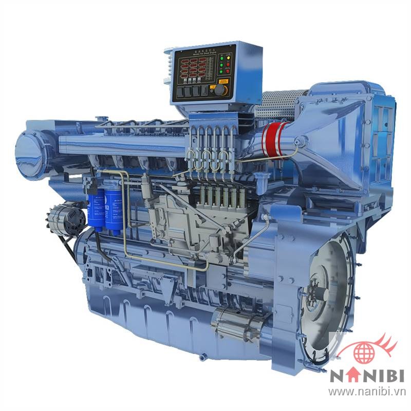 Động cơ thủy Weichai WP12-WP12C - Động Cơ Thủy Nanibi