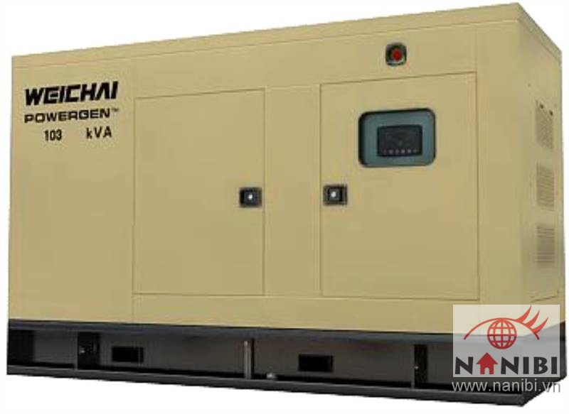 Tổ máy phát điện bộ weichai WPG103