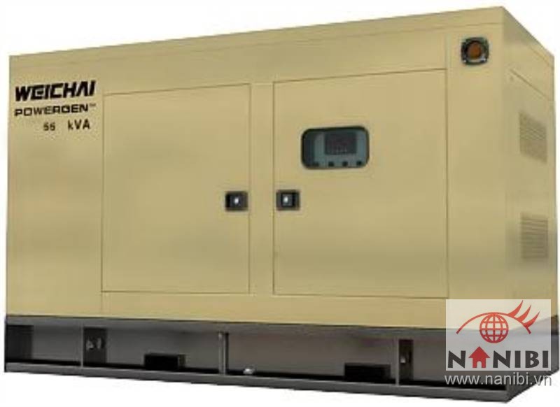Tổ máy phát điện bộ weichai WPG55-1