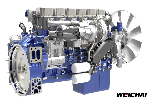 Động cơ xe tải diesel Weichai WP12NG Euro III 