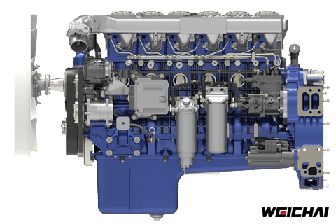 Động cơ xe tải diesel Weichai WP12NG Euro III 